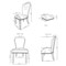 Alaterre Furniture Savoy Upholstered Dining Chairs, Espresso (Set of 2) ANSV01PDC - alternate 10